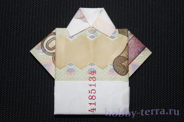 Оригами из 10 рублевой купюры (44 фото)
