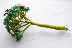 Денежное дерево своими руками из бисера